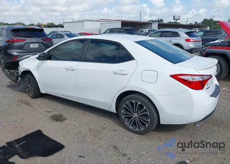 2015 Toyota Corolla S Plus из США, поврежденный, VIN 2T1BURHE4FC313651